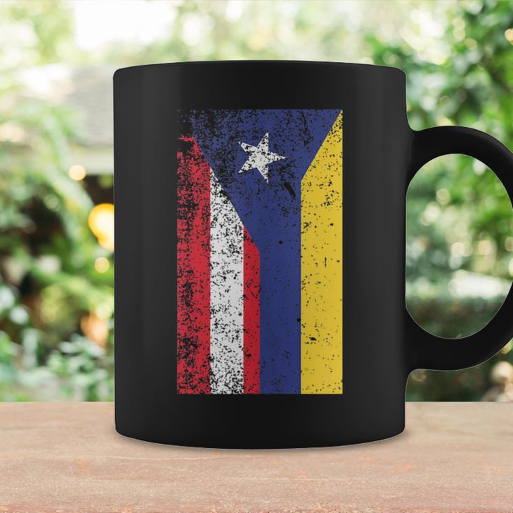 Colombia Puerto Rico Flag Pride Coffee Mug Gifts ideas