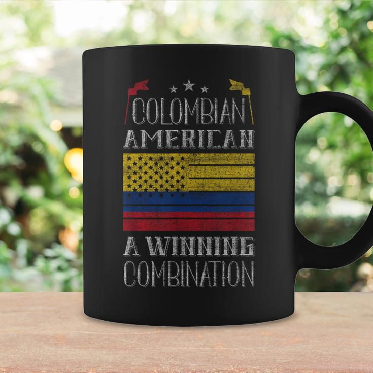 Colombian American A Winning Combination Colombia Pride Coffee Mug Gifts ideas