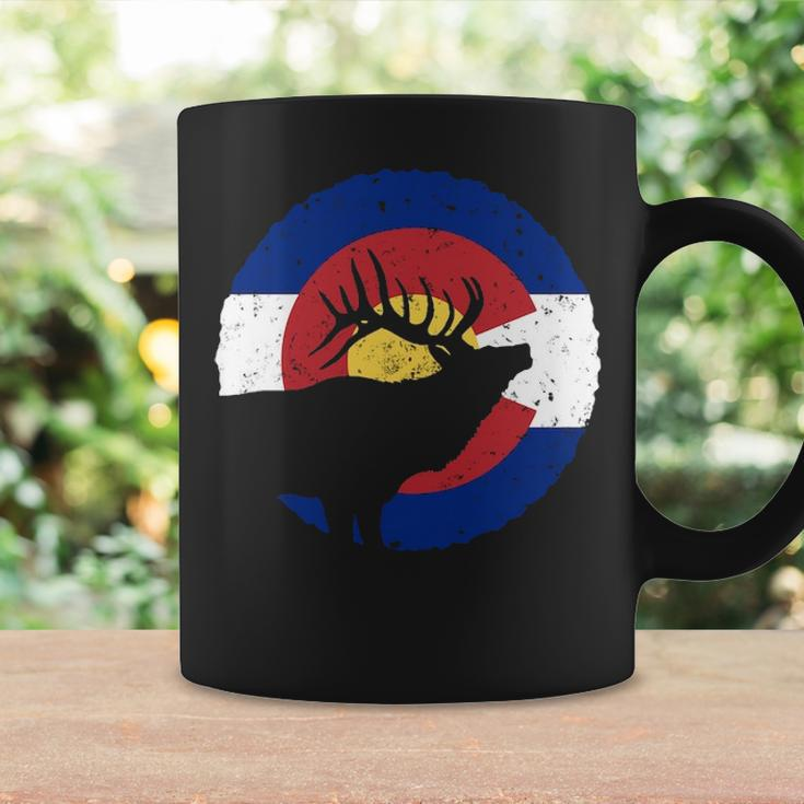 Colorado Elk Hunting Co State Flag Hunter Coffee Mug Gifts ideas