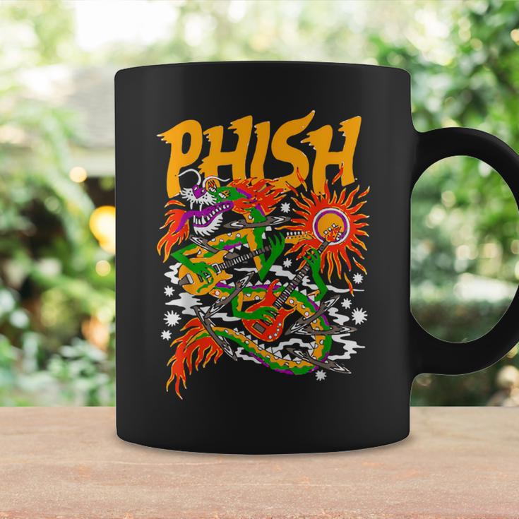 Colorful Phish-Jam Tie-Dye For Fisherman Fish Graphic Coffee Mug Gifts ideas