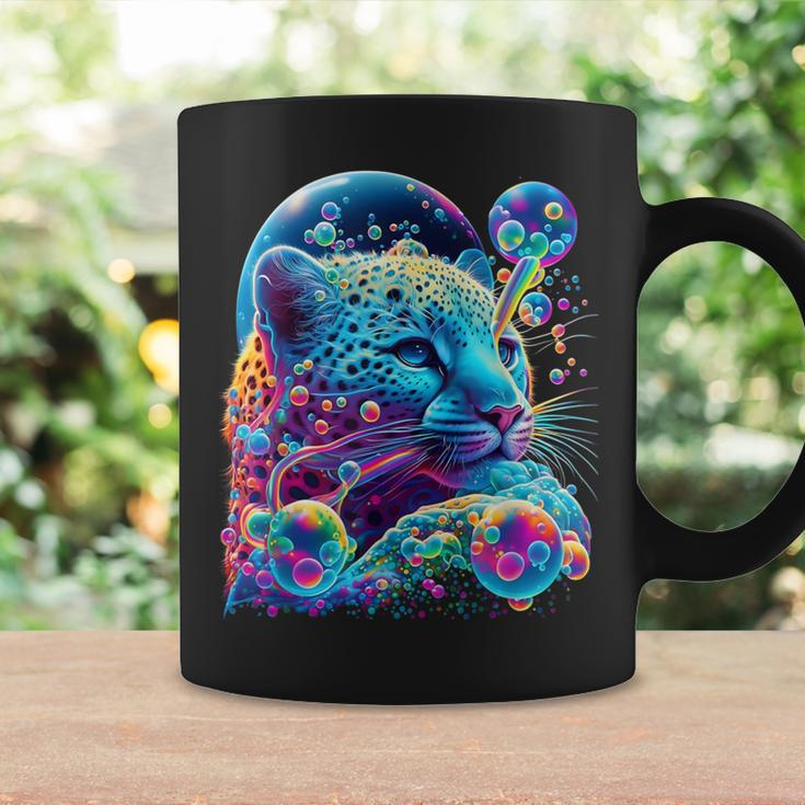 Colorful Rainbow Cheetah Graphic Coffee Mug Gifts ideas