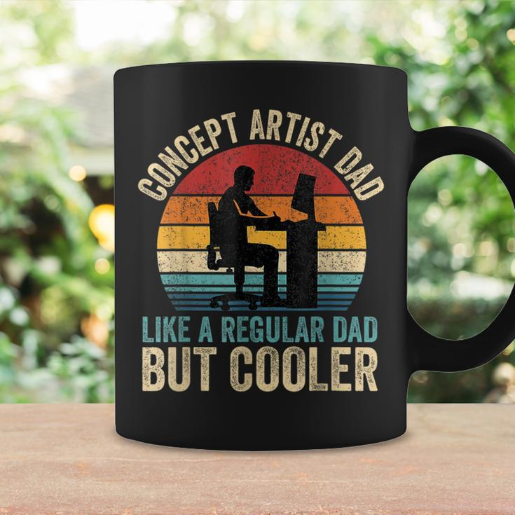 Concept Artist Dad Like Regular Dad But Cooler Fathers Day Coffee Mug Gifts ideas