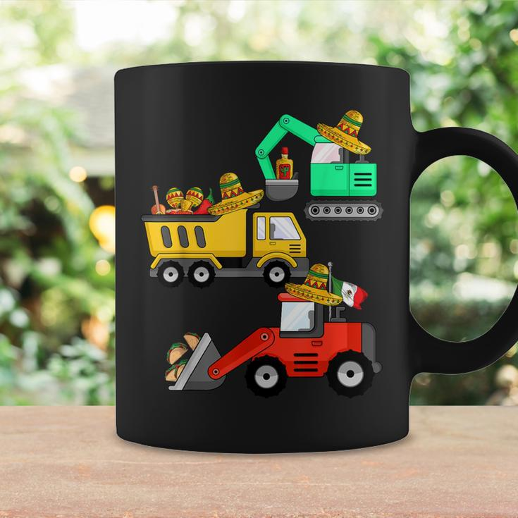 Construction Excavator Taco Mexican Crane Cinco De Mayo Coffee Mug Gifts ideas