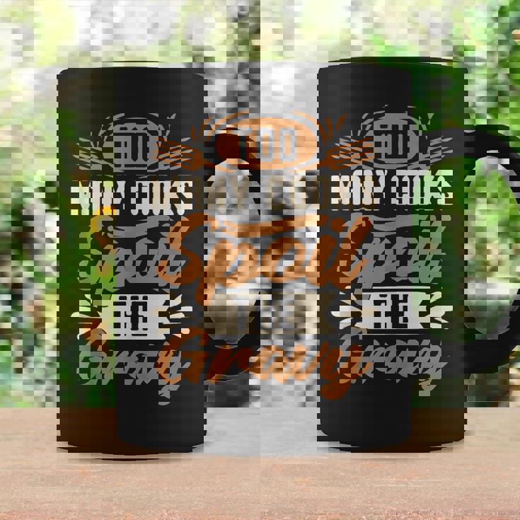 Too Many Cooks Gravy Lover Southern Food Biscuits And Gravy Coffee Mug Gifts ideas