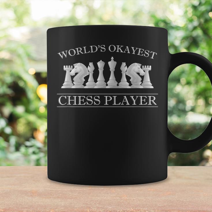 Cool Board Game World's Okayest Chess Player Coffee Mug Gifts ideas
