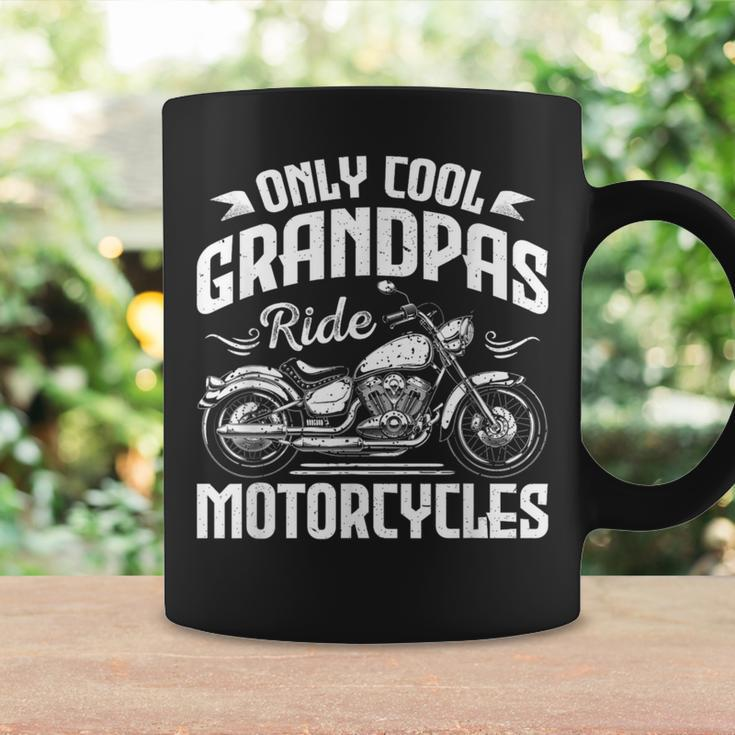 Only Cool Grandpas Ride Motorcycles Biker Grandpa Coffee Mug Gifts ideas