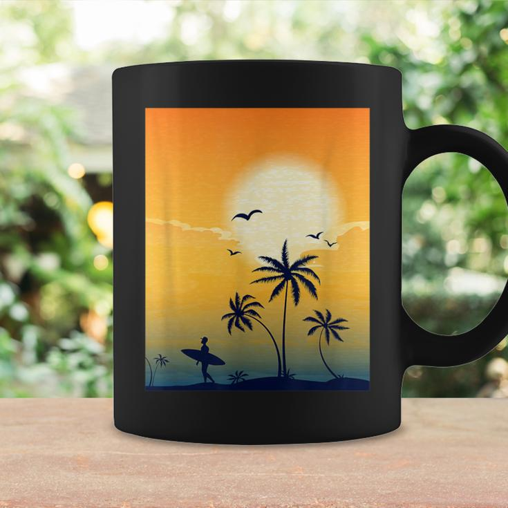 Cool Ocean Scene Beach Surf Coffee Mug Gifts ideas