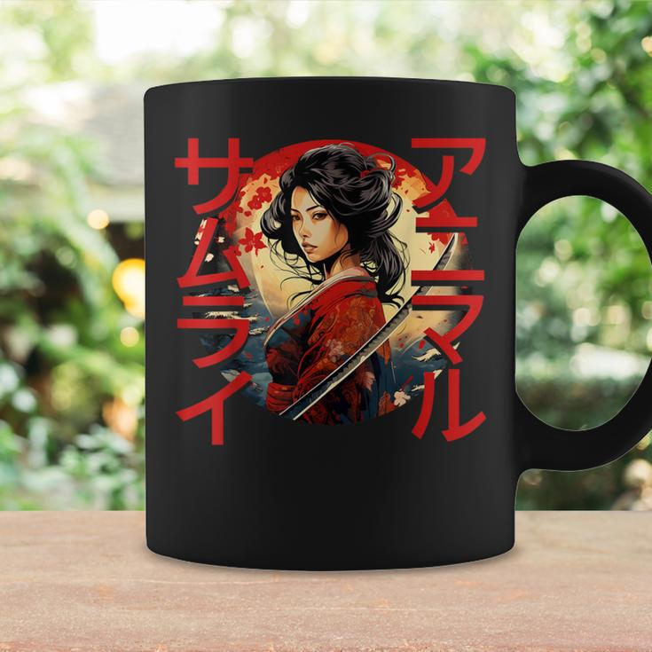 Coole Samurai-Damen Kriegerin Japanische Ninja Damen Kawaii Tassen Geschenkideen