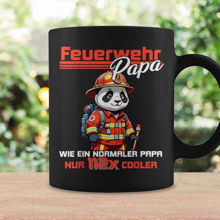 Cooler Feuerwehr Papa Pandaater Hauptmann Herren Tassen Geschenkideen