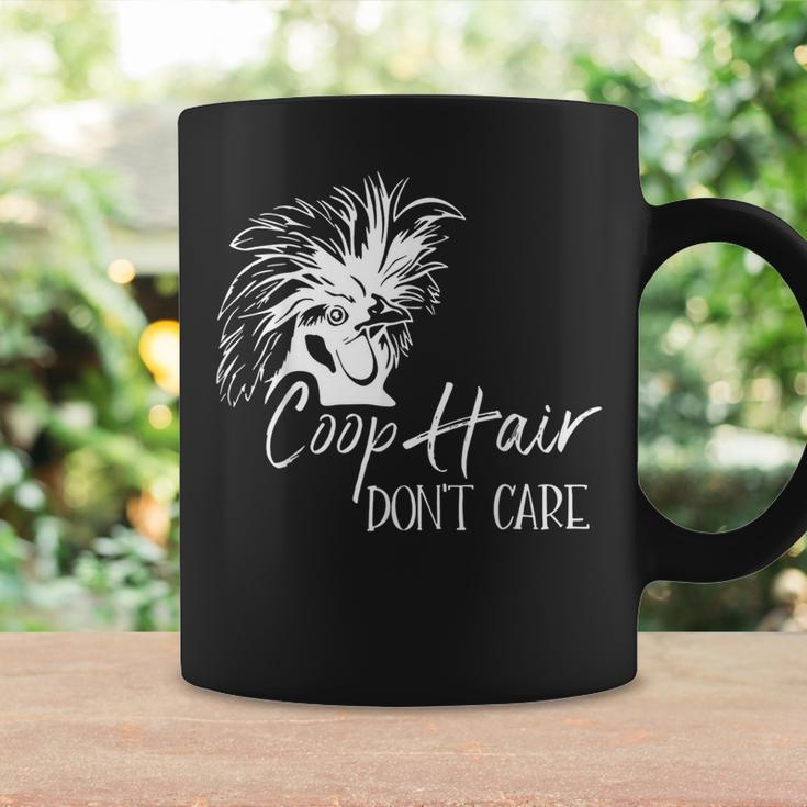 Coop Hair Don't Care Farm Animal Hen Chicken Lover Coffee Mug Gifts ideas