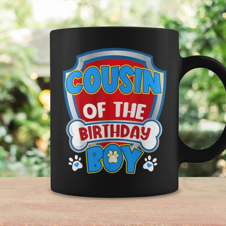 Cousin Of The Birthday Boy Dog Paw Family Matching Coffee Mug Gifts ideas