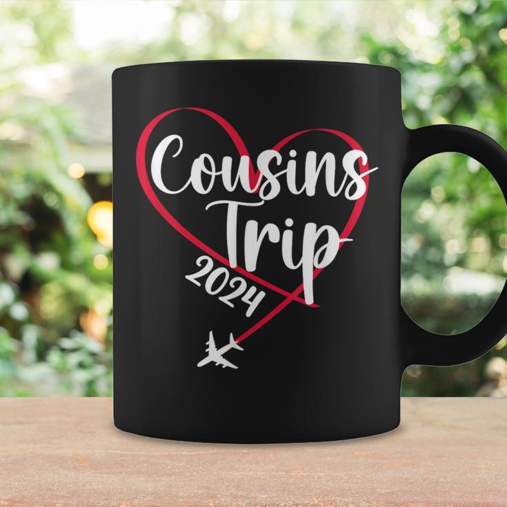 Cousins Trip 2024 Heart Vacation Travel Cousins Weekend Coffee Mug Gifts ideas