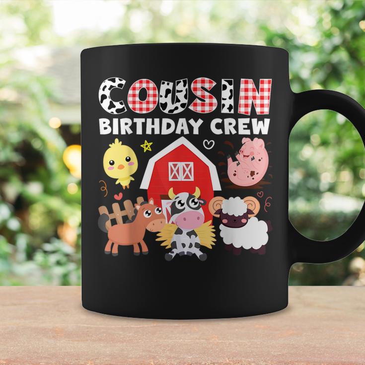 Cow Cousin Birthday Crew Farm Theme Animals Birthday Party Coffee Mug Gifts ideas