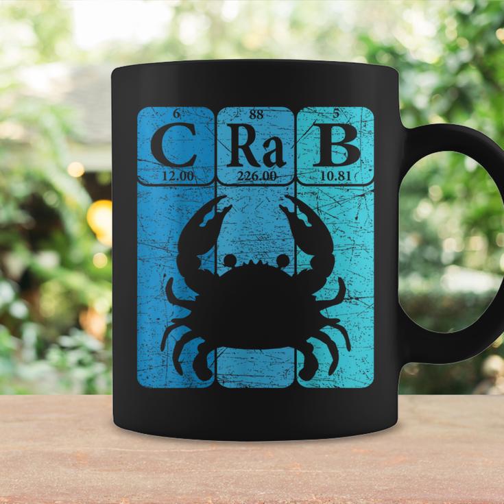 Crab Periodic Table Elements Seafood Crabbing Retro Crabber Coffee Mug Gifts ideas