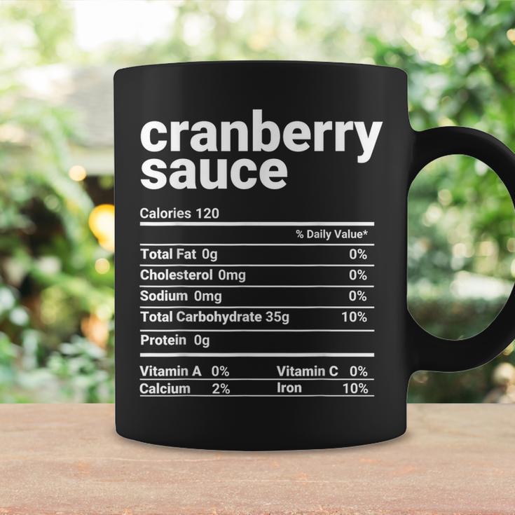 Cranberry Sauce Nutrition Facts Thanksgiving Costume Coffee Mug Gifts ideas