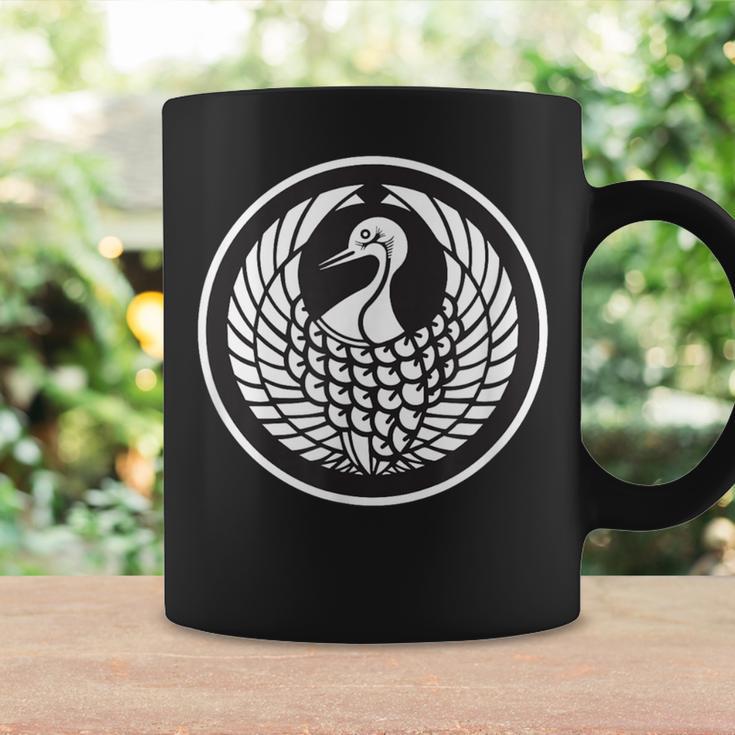 Crane Crest Of Mori Clan Japanese Kamon Mon Coffee Mug Gifts ideas