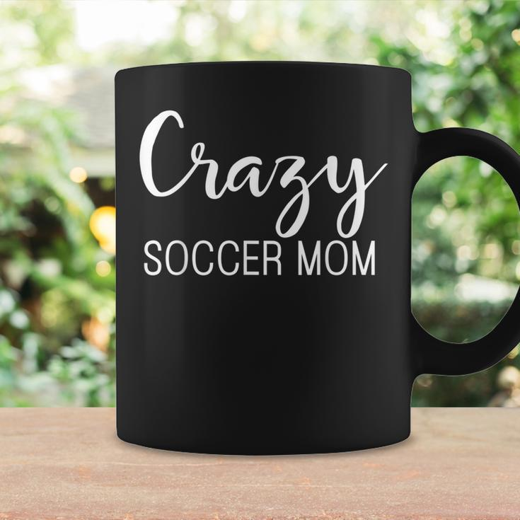 Crazy Soccer Mom For Moms Mothers Game Day Coffee Mug Gifts ideas