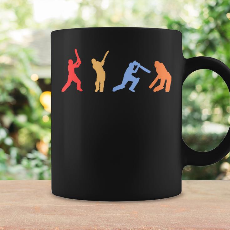 Cricket Retro Vintage Colors Cricket Players Coffee Mug Gifts ideas