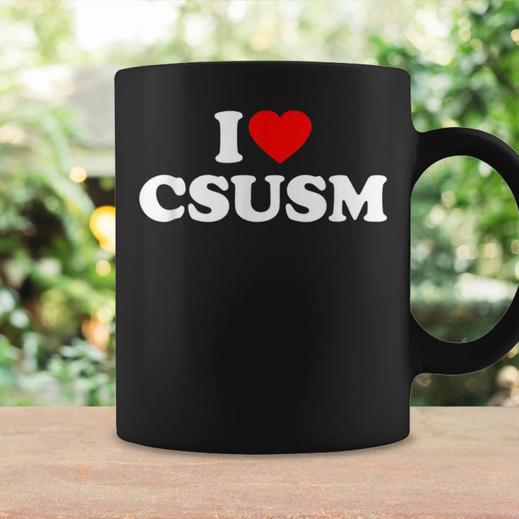 Csusm Love Heart College University Alumni Coffee Mug Gifts ideas