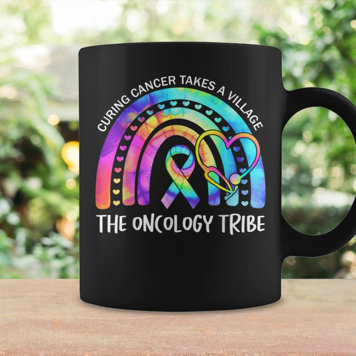 Curing Cancer Takes A Village The Oncology Tribe Nurse Team Coffee Mug Gifts ideas