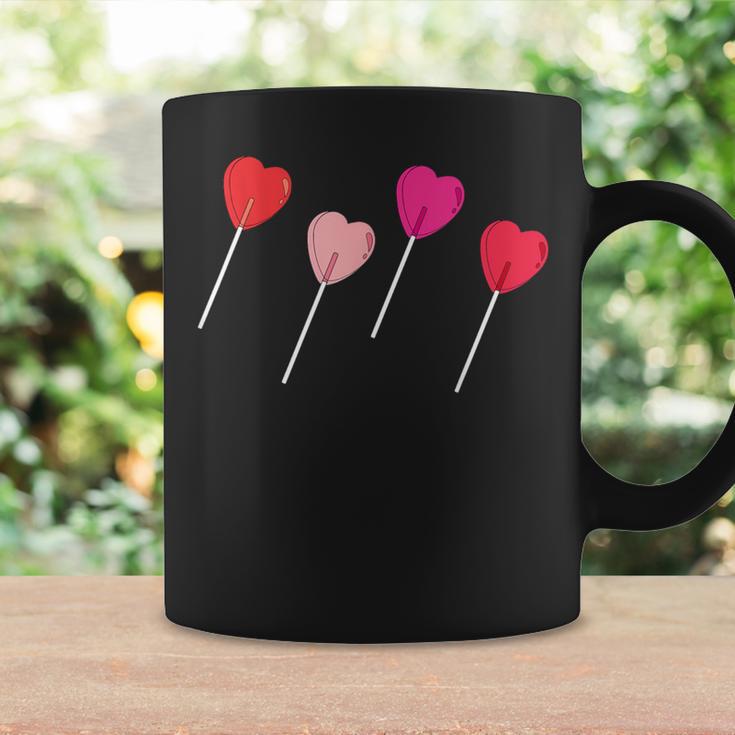 Cute Candy Lollipop Heart Happy Valentine's Day Girls Coffee Mug Gifts ideas