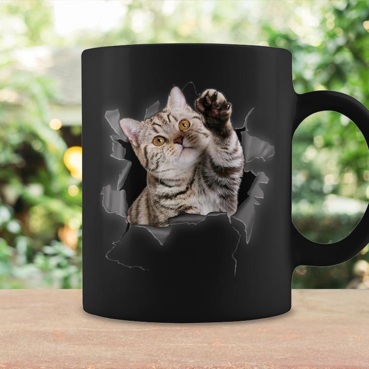 Cute Cat Torn Cloth For Cat Lover Cat Mom Cat Dad Coffee Mug Gifts ideas