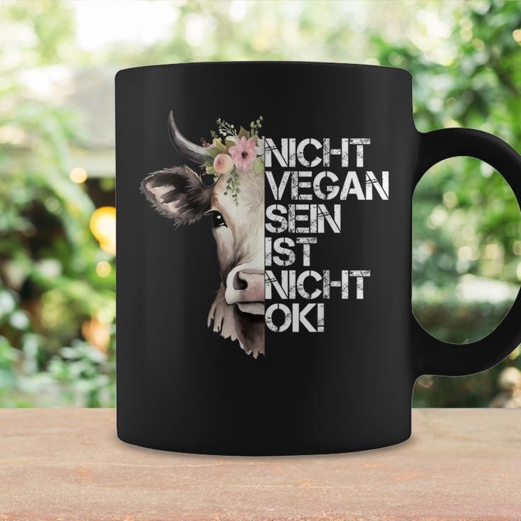 Cute Cow Nicht Vegan Sein Ist Nicht Ok Vegan Tassen Geschenkideen