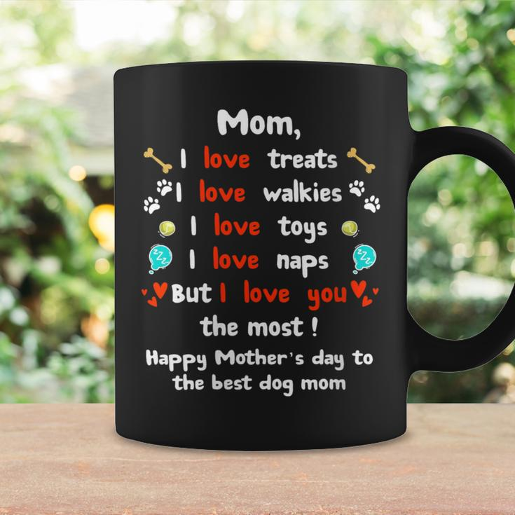 Cute Dog Mom Happy From Dog Coffee Mug Gifts ideas