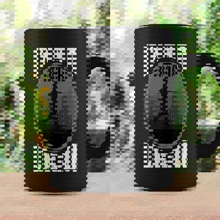 Cute I'm In It For The Long Run Running Coffee Mug Gifts ideas