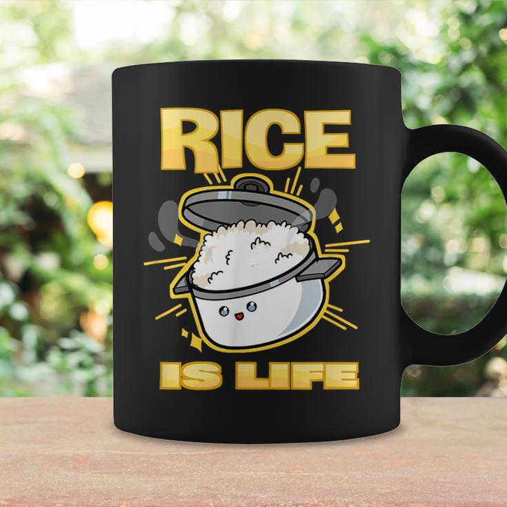 Cute Kawaii Rice Is Life Filipino Food Philippines Coffee Mug Gifts ideas