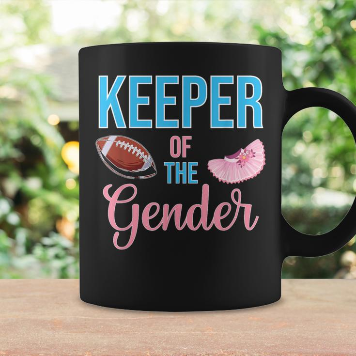 Cute Keeper Of The Gender Touchdowns Reveal For Mom And Dad Coffee Mug Gifts ideas