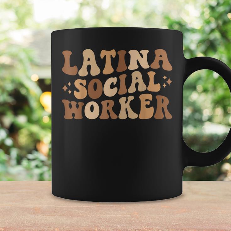 Cute Latina Social Worker Trabajadora Social Latina Msw Grad Coffee Mug Gifts ideas