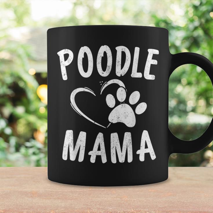 Cute Poodle Mama Dog Lover Apparel Pet Caniche Mom Coffee Mug Gifts ideas