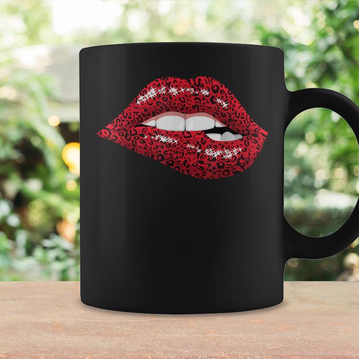 Cute Red Lips Kiss Me Leopard Cheetah Print Sexy Lips Coffee Mug Gifts ideas