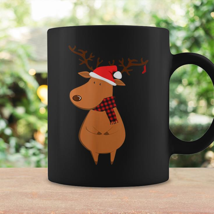 Cute Santa Deer Ugly Christmas Sweater Reindeer Coffee Mug Gifts ideas