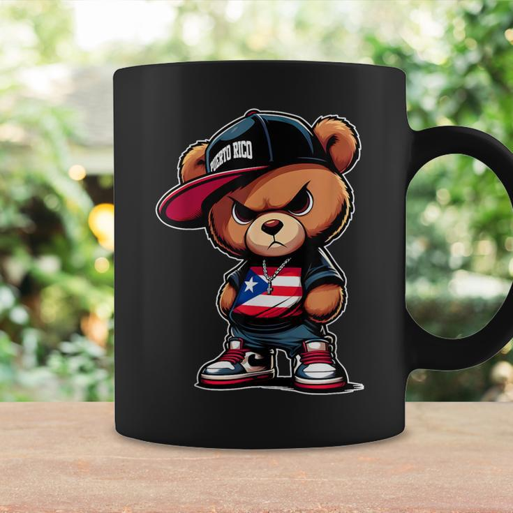 Cute Teddy Bear Puerto Rico Flag Boricua Puerto Rican Coffee Mug Gifts ideas
