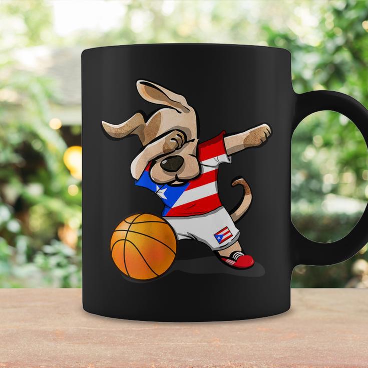 Dabbing Dog Puerto Rico Basketball Fans Jersey Sport Lovers Coffee Mug Gifts ideas