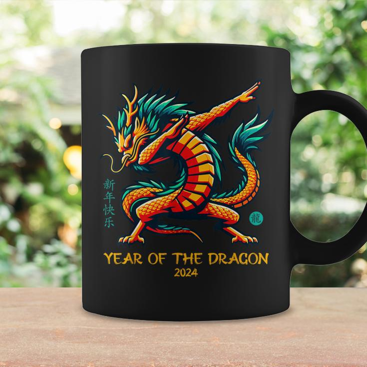 Dabbing Dragon Chinese New Year Of The Dragon 2024 Coffee Mug Gifts ideas