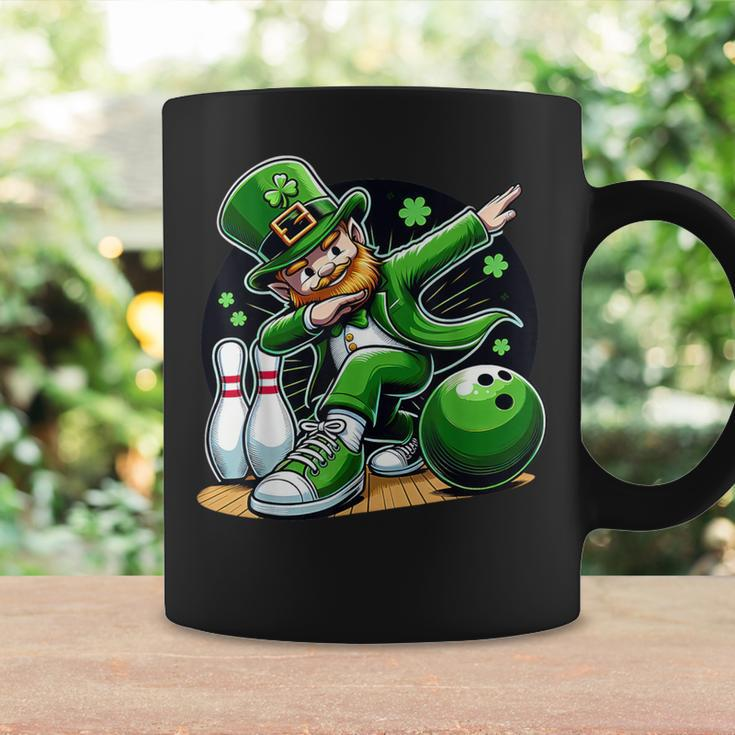 Dabbing Leprechaun Bowling Irish Bowler St Patrick's Day Coffee Mug Gifts ideas