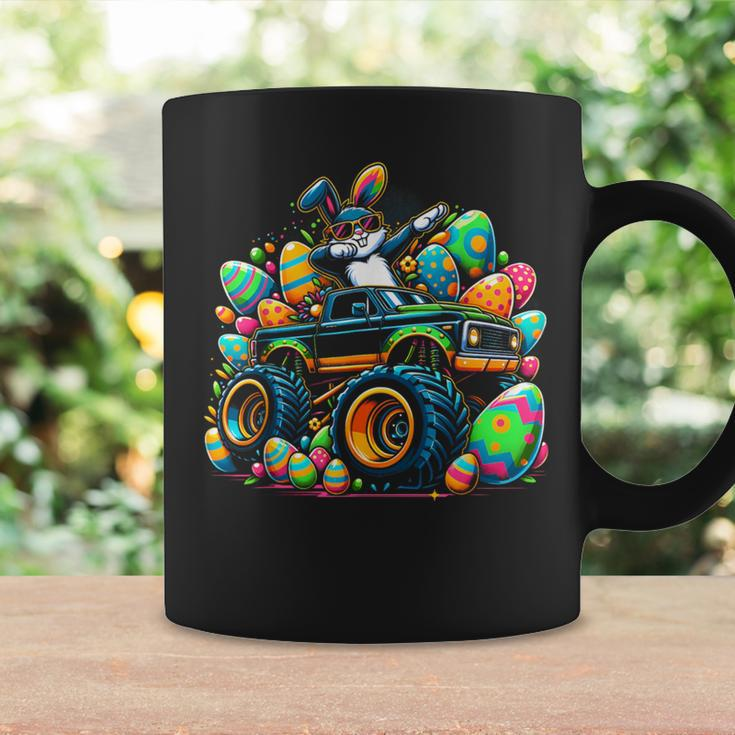 Dabbing Rabbit Bunny Easter Day Monster Eggs Truck Dab Dance Coffee Mug Gifts ideas