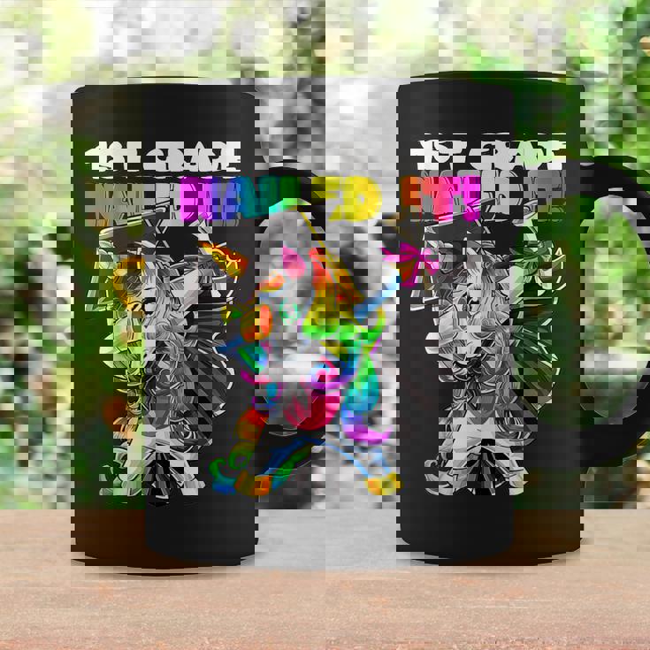 Dabbing Unicorn 1St Grade Graduation Cap Gown Girls Coffee Mug Gifts ideas