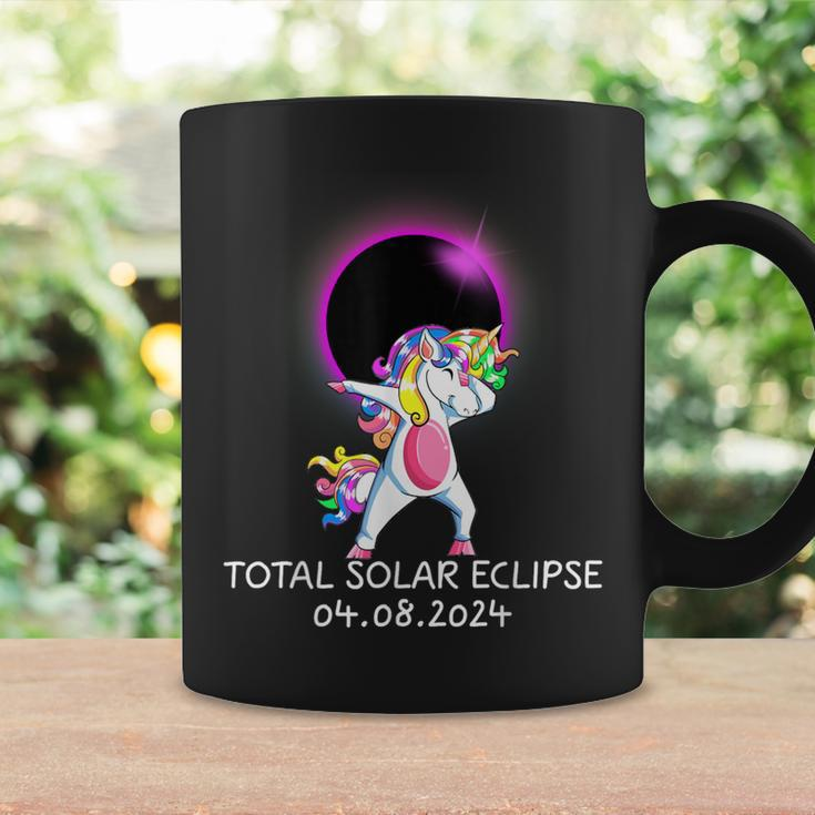 Dabbing Unicorn Usa Total Solar Eclipse April 8 2024 Coffee Mug Gifts ideas