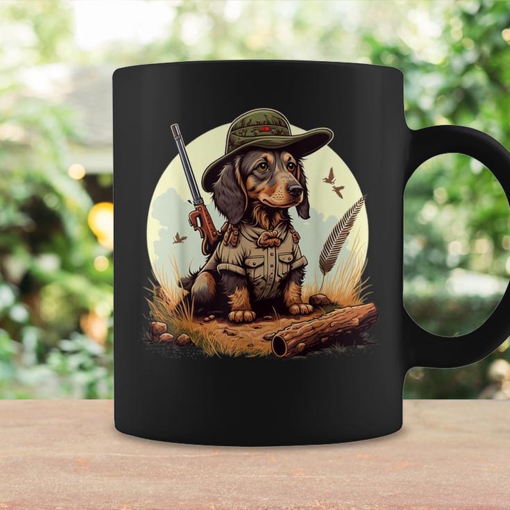 Dachshund Hunter On Dachshund Game Hunting Tassen Geschenkideen