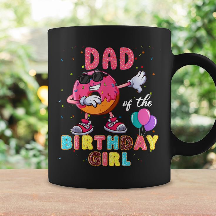 Dad Of The Birthday Girl Donut Dab Birthday Coffee Mug Gifts ideas