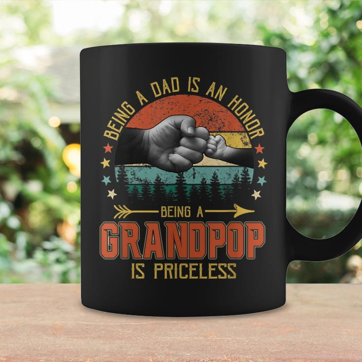 Being A Dad Is An Honor Being A Grandpop Is Priceless Coffee Mug Gifts ideas