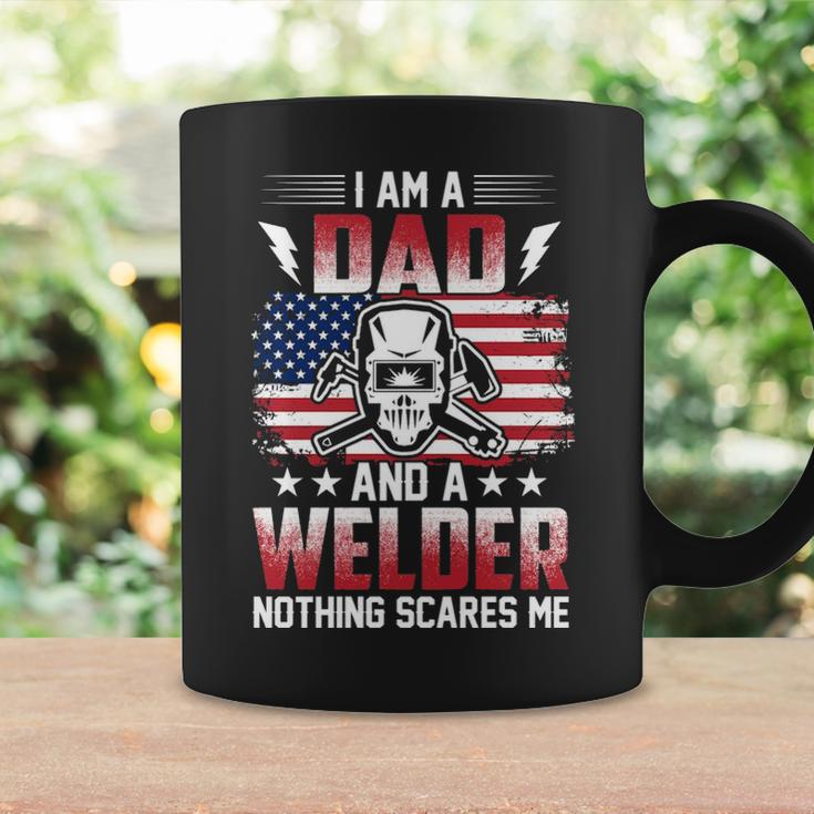 I Am A Dad And A Welder Nothing Scares Me Coffee Mug Gifts ideas