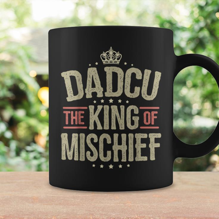 Dadcu King Of Mischief For Grandad Fathers Day Coffee Mug Gifts ideas