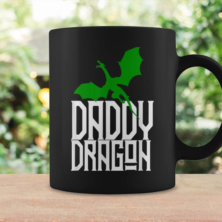 Daddy Dragon Matching Family Tribe Green Dad Father Coffee Mug Gifts ideas