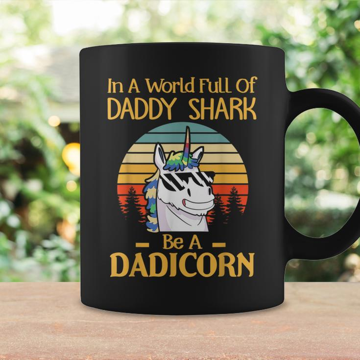 Be A Dadicorn Unicorn Dad Fathers Day Coffee Mug Gifts ideas
