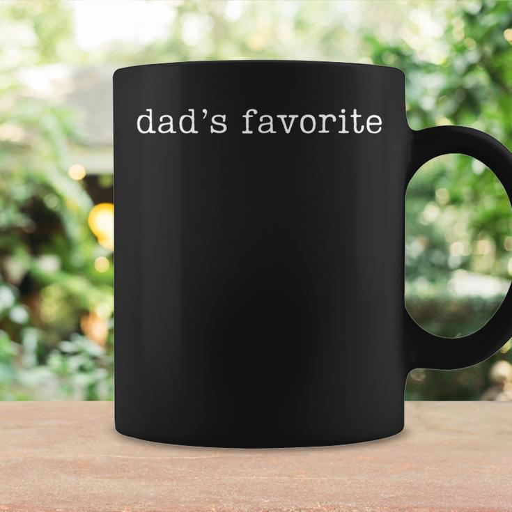 Dad's Favorite Daughter Trendy Favorite Child Coffee Mug Gifts ideas